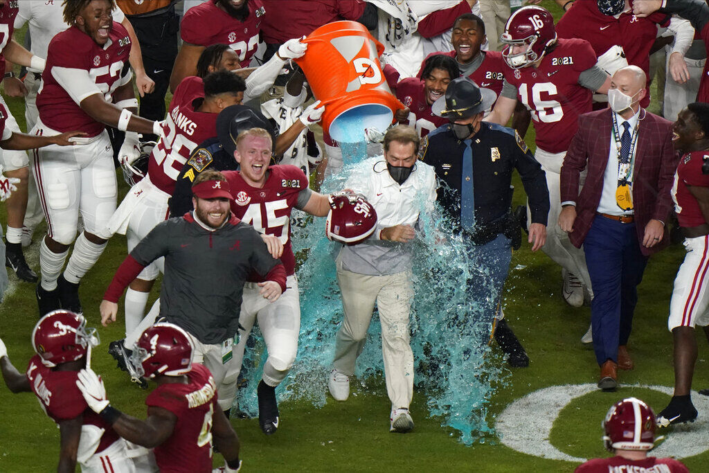 APTOPIX National Championship Football